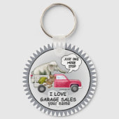 ガレージ販売カスタム キーホルダー (正面)