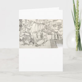 ガレージ販売グリーティングカード カード