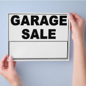 ガレージ販売チラシ チラシ (手)