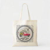ガレージ販売名前をカスタムする トートバッグ (正面)
