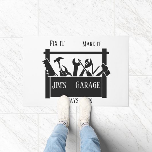 ガレージ ドアマット (室内)