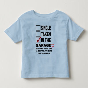 ガレージ(パパ)建物A 改造 トドラーTシャツ