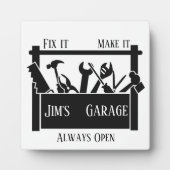 ガレージ フォトプラーク (正面)