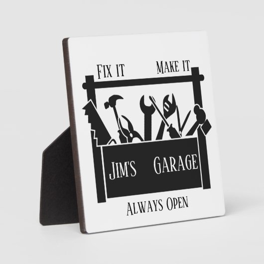 ガレージ フォトプラーク (正面)