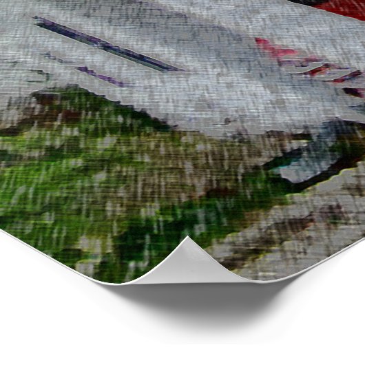 ガレージ ポスター (角)