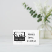 ガレージ 名刺 (スタンド正面)