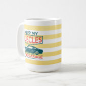 ガレ保ージ・マグの中の筋肉 コーヒーマグカップ (正面左)