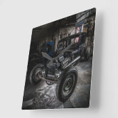 ガレ改造ージの壁時計で スクエア壁時計 (傾斜)