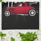 ガレ改造ージ名前をカスタムするデラックスパンスリペスカール キッチンタオル (折り畳み)