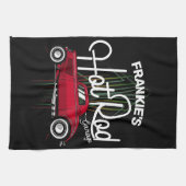 ガレ改造ージ名前をカスタムするデラックスパンスリペスカール キッチンタオル (横)