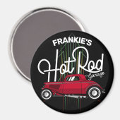 ガレ改造ージ名前をカスタムするデラックスパンスリペスカール マグネット (正面/裏面)