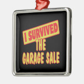 ガレ生き延びージセール メタルオーナメント (左)