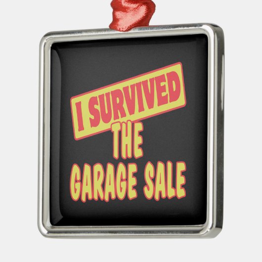 ガレ生き延びージセール メタルオーナメント (左)