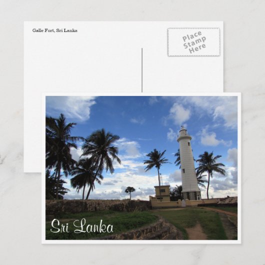 ガレ砦灯台 ポストカード (正面/裏面)