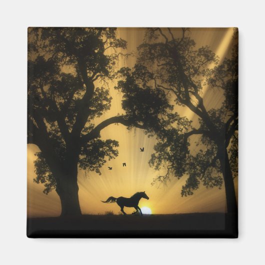 ガロすごいンかわいらしピング自由馬磁石 マグネット (正面)