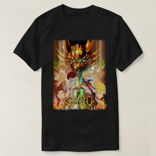 ガロアニメーション Tシャツ (デザイン正面)