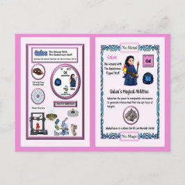 ガロア – ガドリニウム取引カード ポストカード