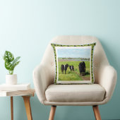 ガロウェイ牛フレーム，クッション クッション (椅子)