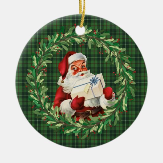 ガロウェイ狩りモダンオリジナル セラミックオーナメント (正面)