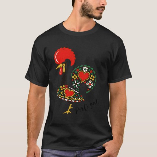 ガロデバルセロスポルトガルの雄鶏 Tシャツ (正面)