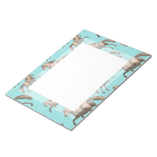 ガロピンスタリスペインのオンアクアバックグラウンド ノートパッド (アングル)