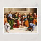 ガロファロの弟子たちの足を洗うキリスト ポストカード (正面)