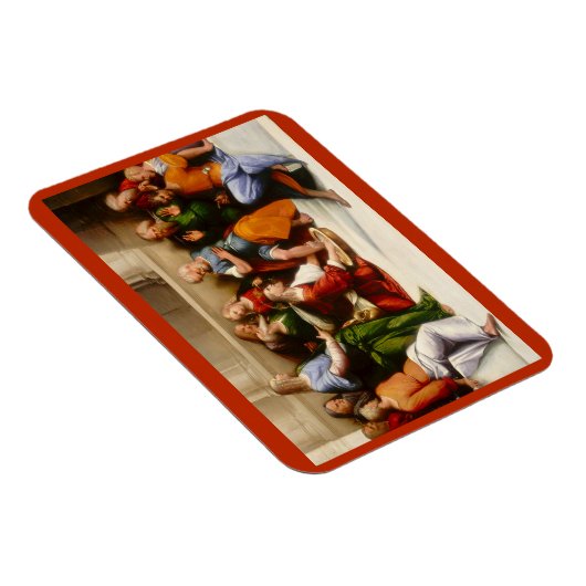 ガロファロの弟子たちの足を洗うキリスト マグネット (右側)