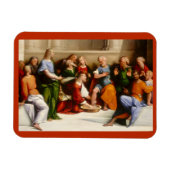 ガロファロの弟子たちの足を洗うキリスト マグネット (横)