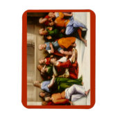 ガロファロの弟子たちの足を洗うキリスト マグネット (縦)