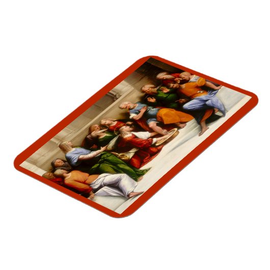 ガロファロの弟子たちの足を洗うキリスト マグネット (左側)