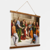 ガロファロの弟子たちの足を洗うキリスト 吊り下げ型タペストリー (傾斜あり)