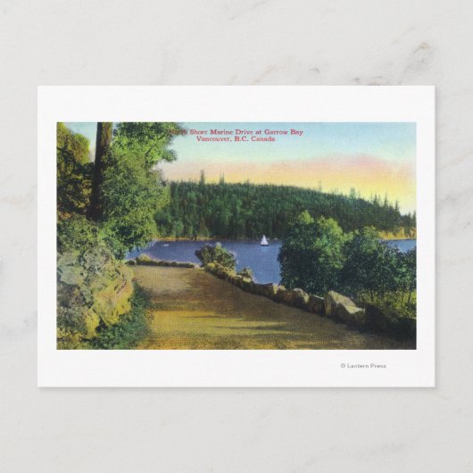 ガローベイのノースショアマリンドライブビュー ポストカード (正面)