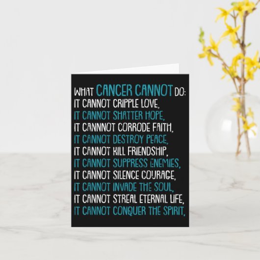 ガンができないこと 三叉神経痛の意識向上 カード (黄色い花)