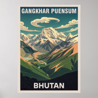 ガンカー・プンスム・ブータンV01 ポスター