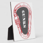 ガンクス登山カラビナー フォトプラーク (側面)