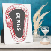 ガンクス登山カラビナー フォトプラーク (側面)