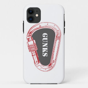 ガンクス登山カラビナー iPhone 11 ケース