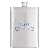 ガンクス登山Quickdraw フラスク (正面)