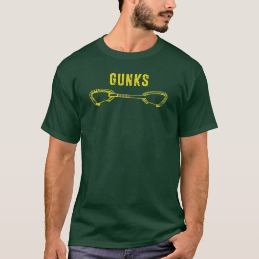 ガンクス クライミング クイックドロー Tシャツ (正面)