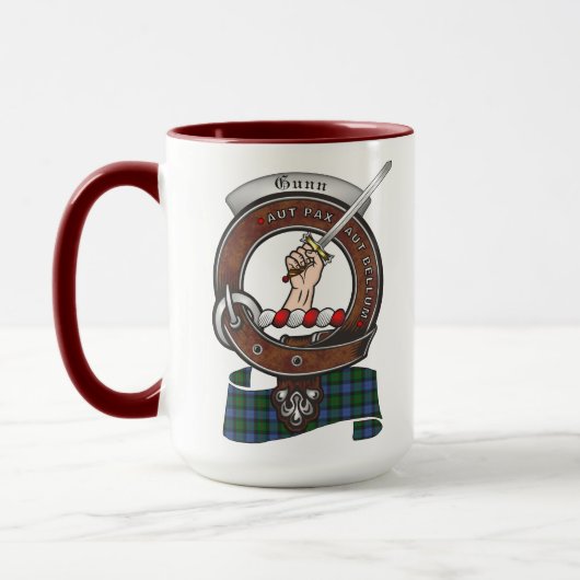 ガンクランバッジコンボ15oz Mug マグカップ (左)