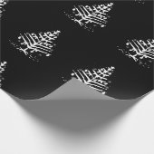 ガンクリスマスツリーオーナメントクリスマスパジャマギフトガン ラッピングペーパー (角)