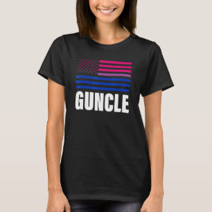 ガンクルバイセクシュアル国旗Lgbtゲイプライド Tシャツ