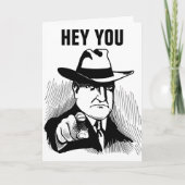 ガングスの挨拶状お母さんに電話しろ！ カード (正面)