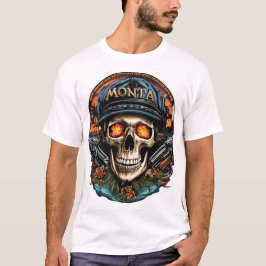 ガングスタースカルスワッグTシャツ Tシャツ (正面)