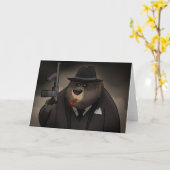 ガングスターベアーカード カード (黄色い花)