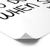 ガングレス写真撮影ポおもしろいスター ポスター (角)