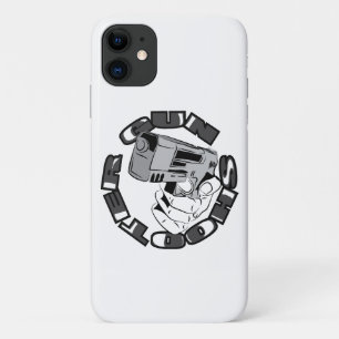 ガンシューターイラストレーション iPhone 11 ケース