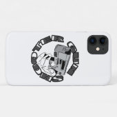 ガンシューターイラストレーション Case-Mate iPhoneケース (裏面(横))