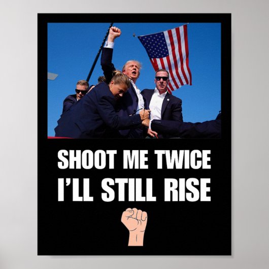 ガンショット – 私はまだ上昇する ポスター (正面)