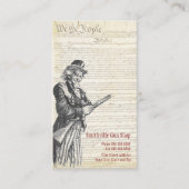 ガンショップビジネスカード 名刺 (正面)